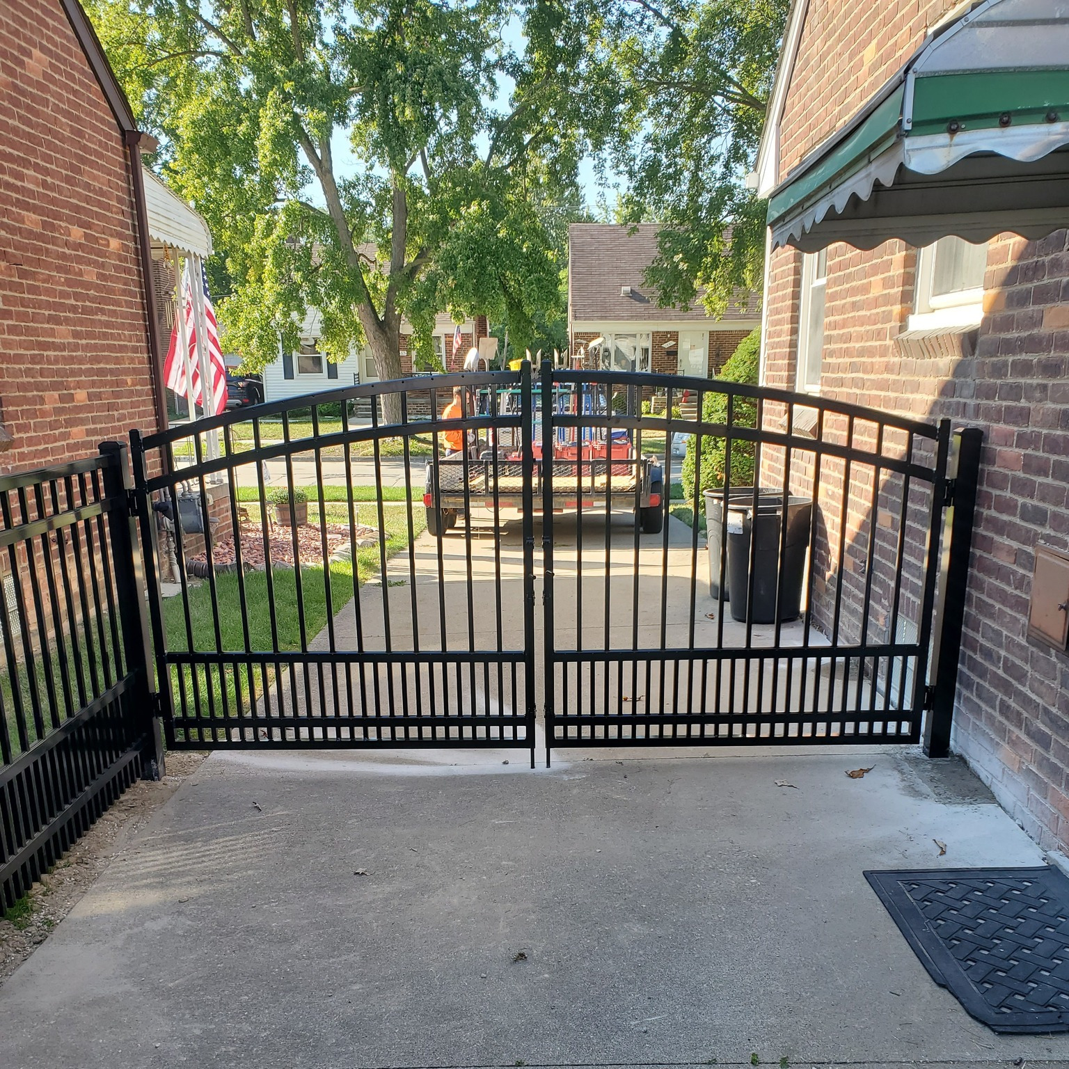 Aluminium Ornamental Gate
